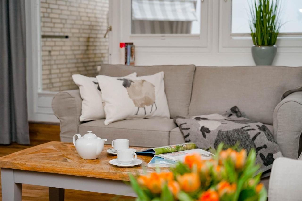 Penthouse Mit Meerblick Westerland Bagian luar foto