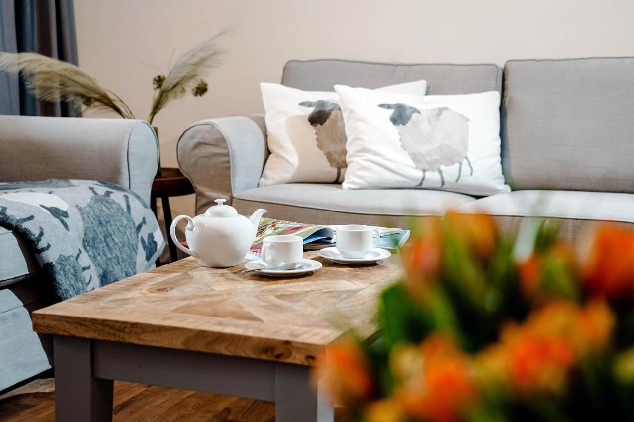 Penthouse Mit Meerblick Westerland Bagian luar foto