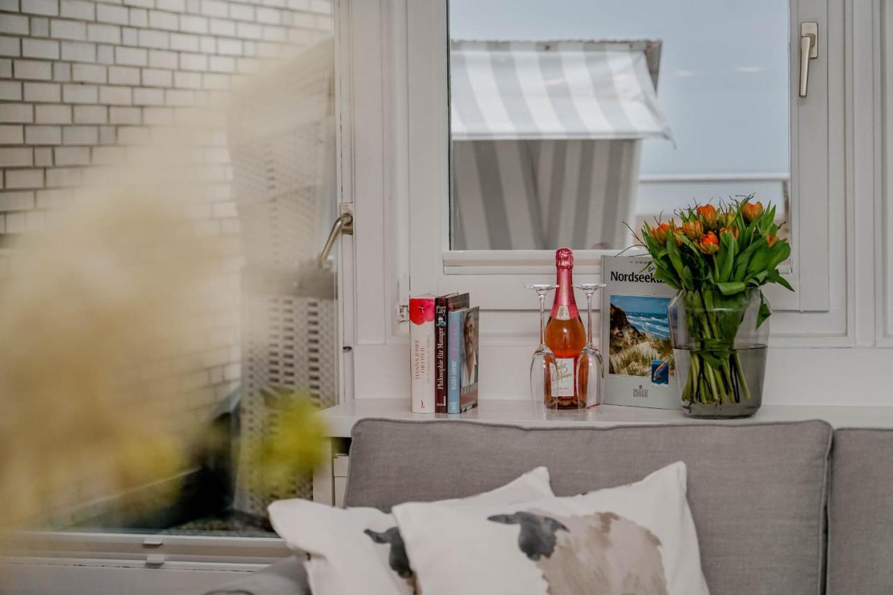 Penthouse Mit Meerblick Westerland Bagian luar foto