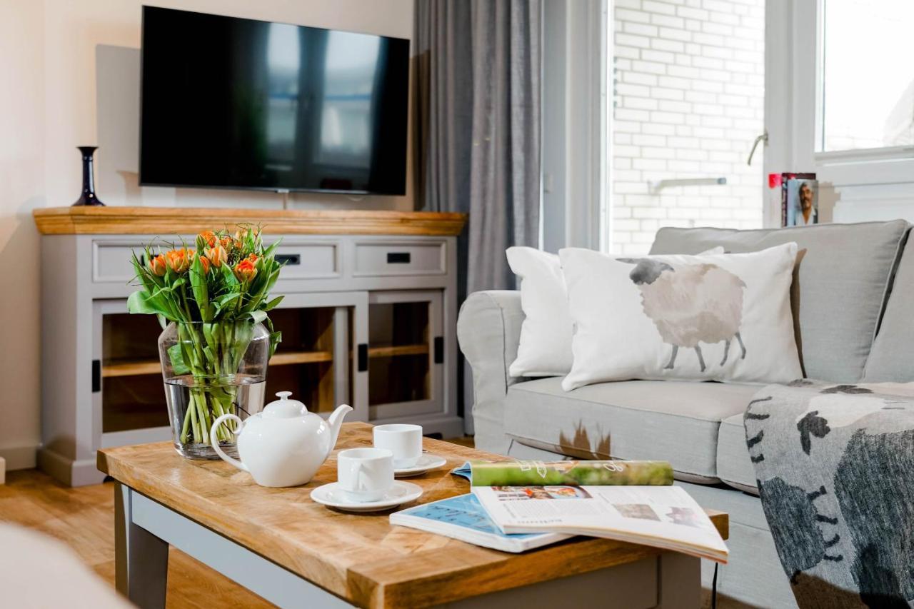 Penthouse Mit Meerblick Westerland Bagian luar foto