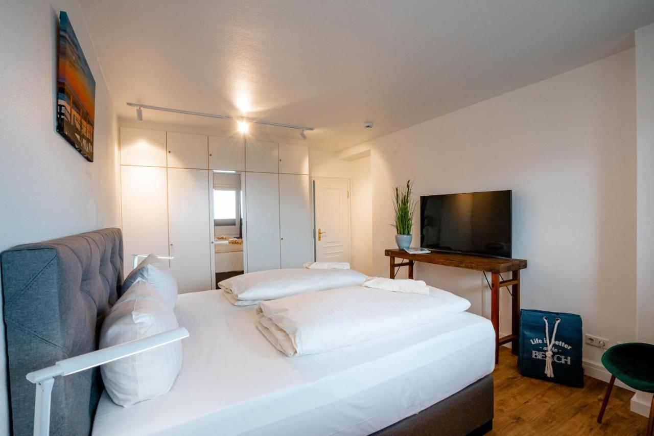 Penthouse Mit Meerblick Westerland Bagian luar foto