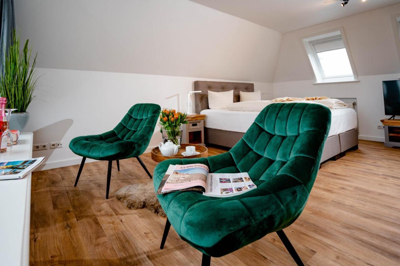 Penthouse Mit Meerblick Westerland Bagian luar foto