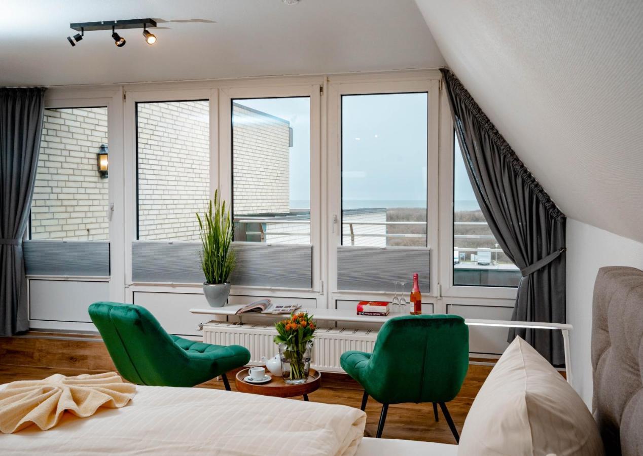 Penthouse Mit Meerblick Westerland Bagian luar foto