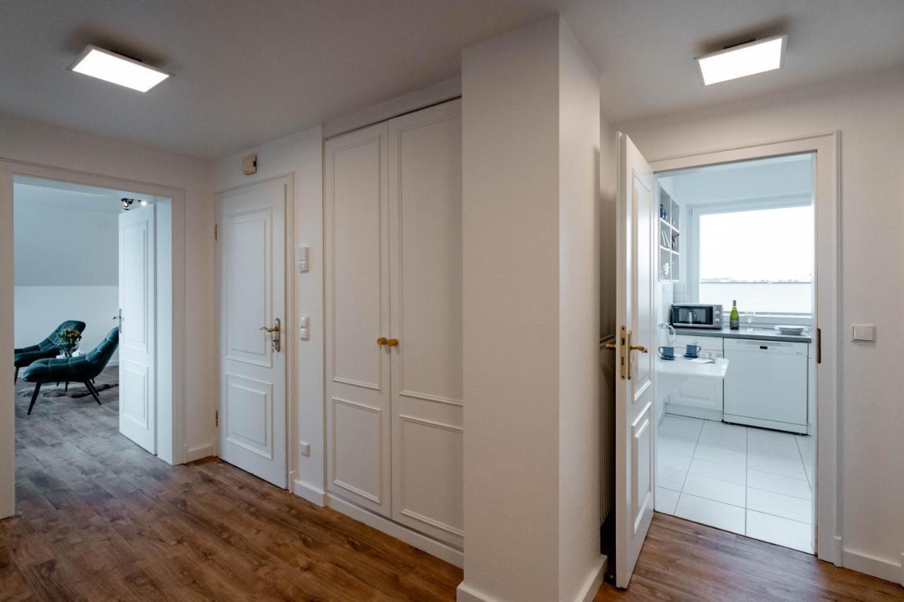 Penthouse Mit Meerblick Westerland Bagian luar foto