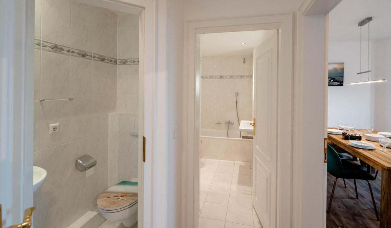 Penthouse Mit Meerblick Westerland Bagian luar foto