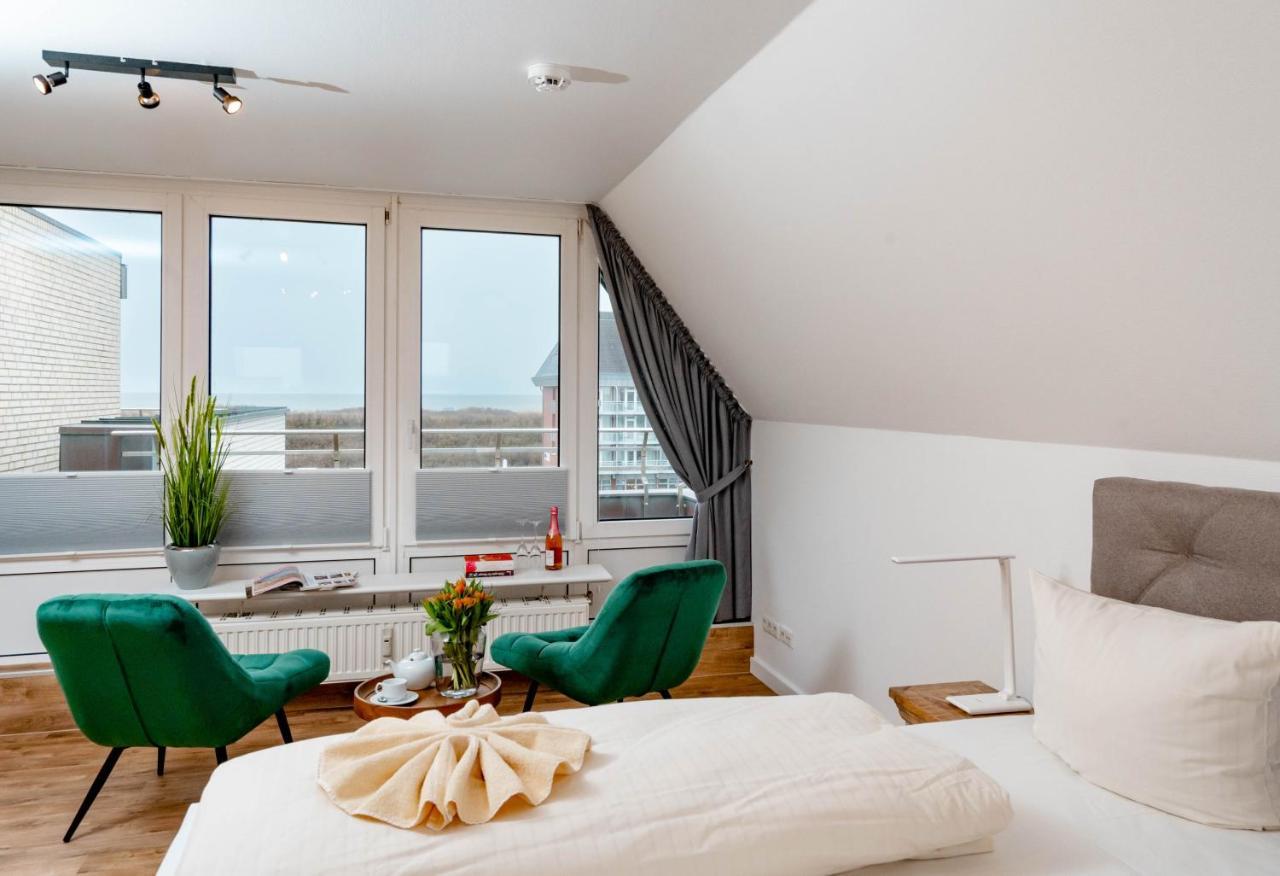 Penthouse Mit Meerblick Westerland Bagian luar foto