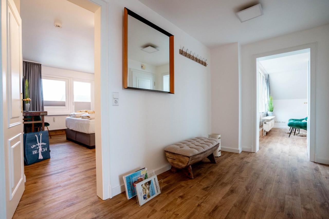 Penthouse Mit Meerblick Westerland Bagian luar foto