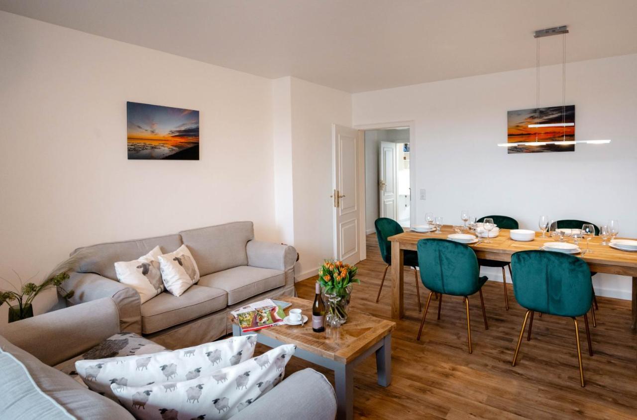 Penthouse Mit Meerblick Westerland Bagian luar foto