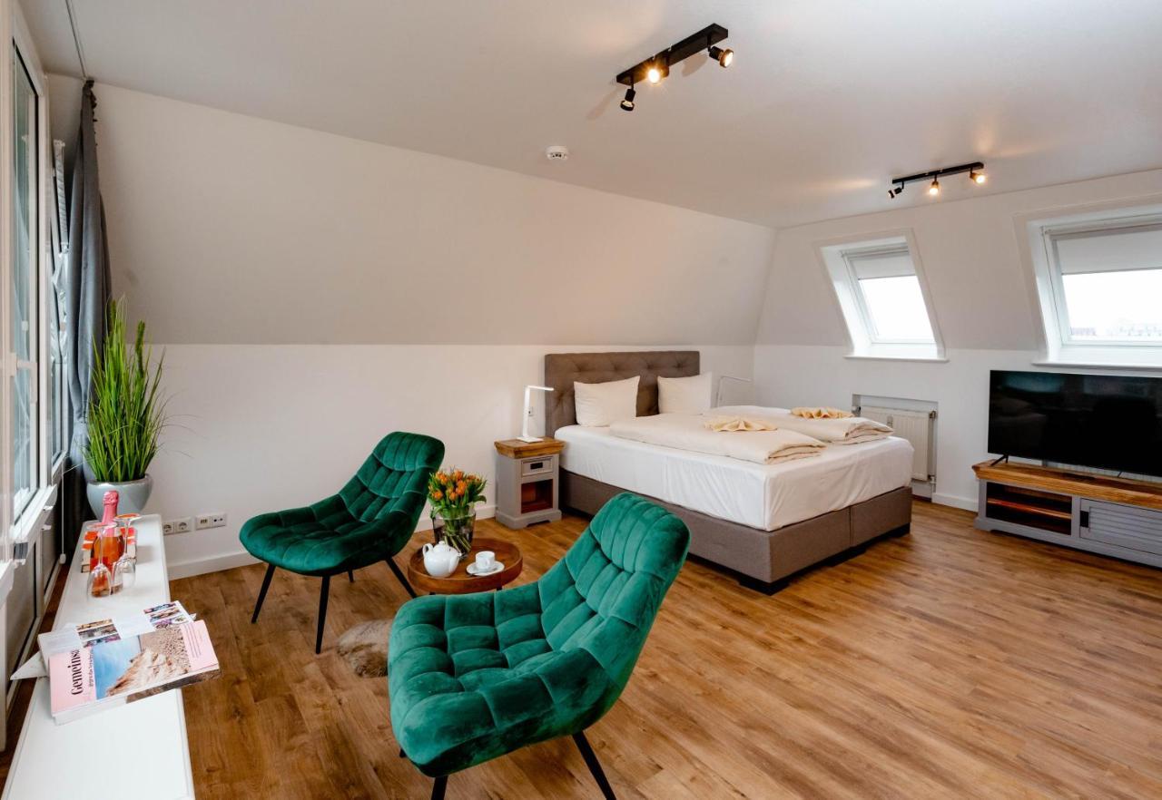 Penthouse Mit Meerblick Westerland Bagian luar foto