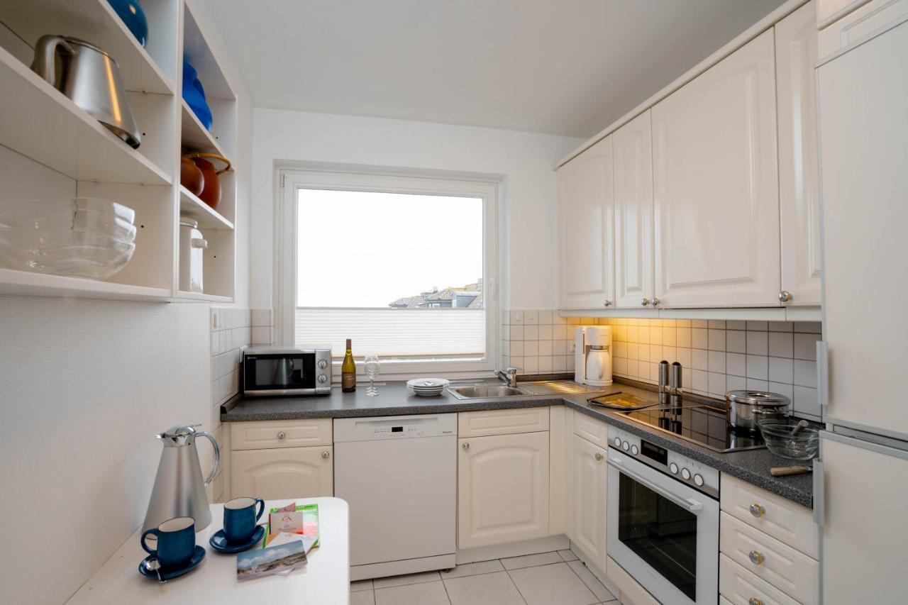Penthouse Mit Meerblick Westerland Bagian luar foto